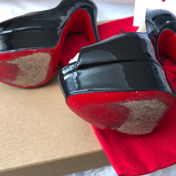 Lady Peep Christian Louboutin Heels - Picture 4 of 5